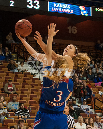 NCAA Womens Basketball: Notre Dame at Kansas