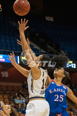 NCAA Womens Basketball: Notre Dame at Kansas