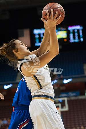 NCAA Womens Basketball: Notre Dame at Kansas