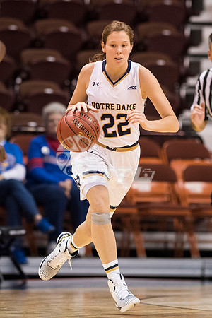 NCAA Womens Basketball: Notre Dame at Kansas