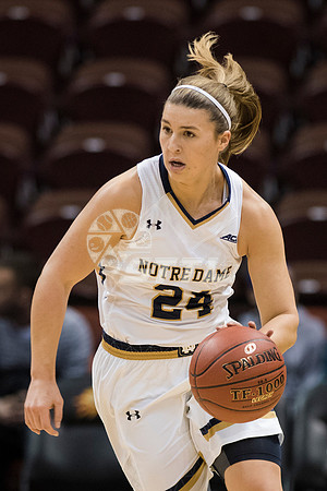 NCAA Womens Basketball: Notre Dame at Kansas