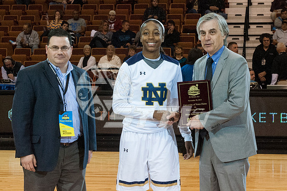 NCAA Womens Basketball: Notre Dame at Kansas