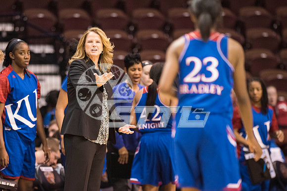 NCAA Womens Basketball: Notre Dame at Kansas