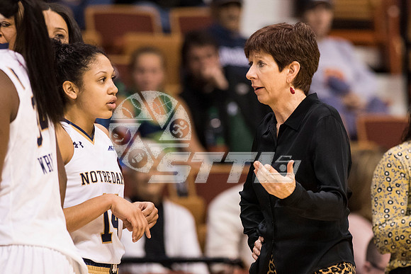 NCAA Womens Basketball: Notre Dame at Kansas